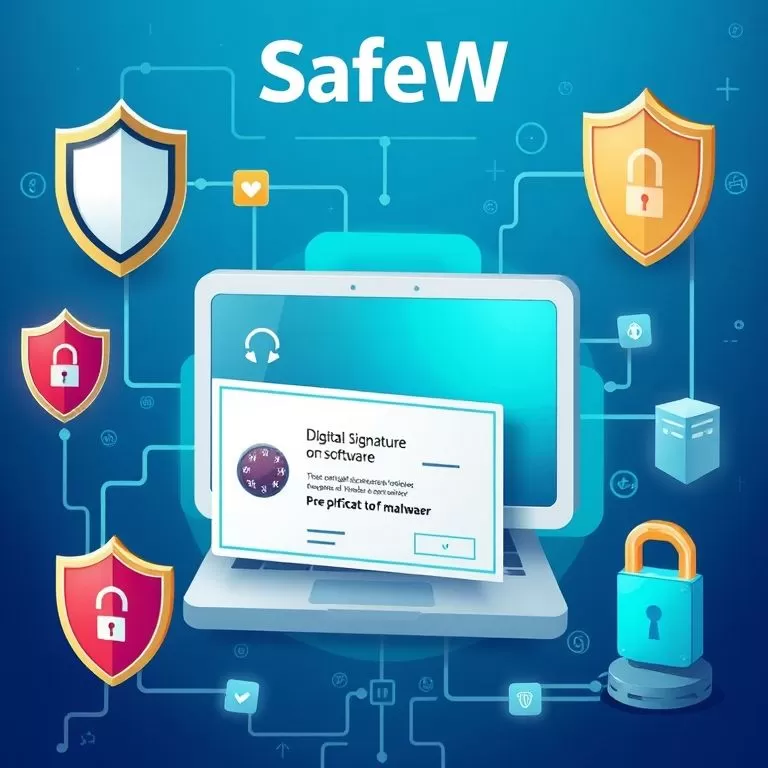 SafeW下载后如何验证数字签名？，sa签名认证 - SafeW官网下载-SafeW官网下载